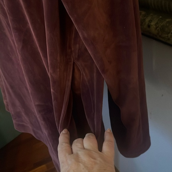 Nautica Velour Brown Quarter -Zip Pullover Sz M Mens - Picture 4 of 10